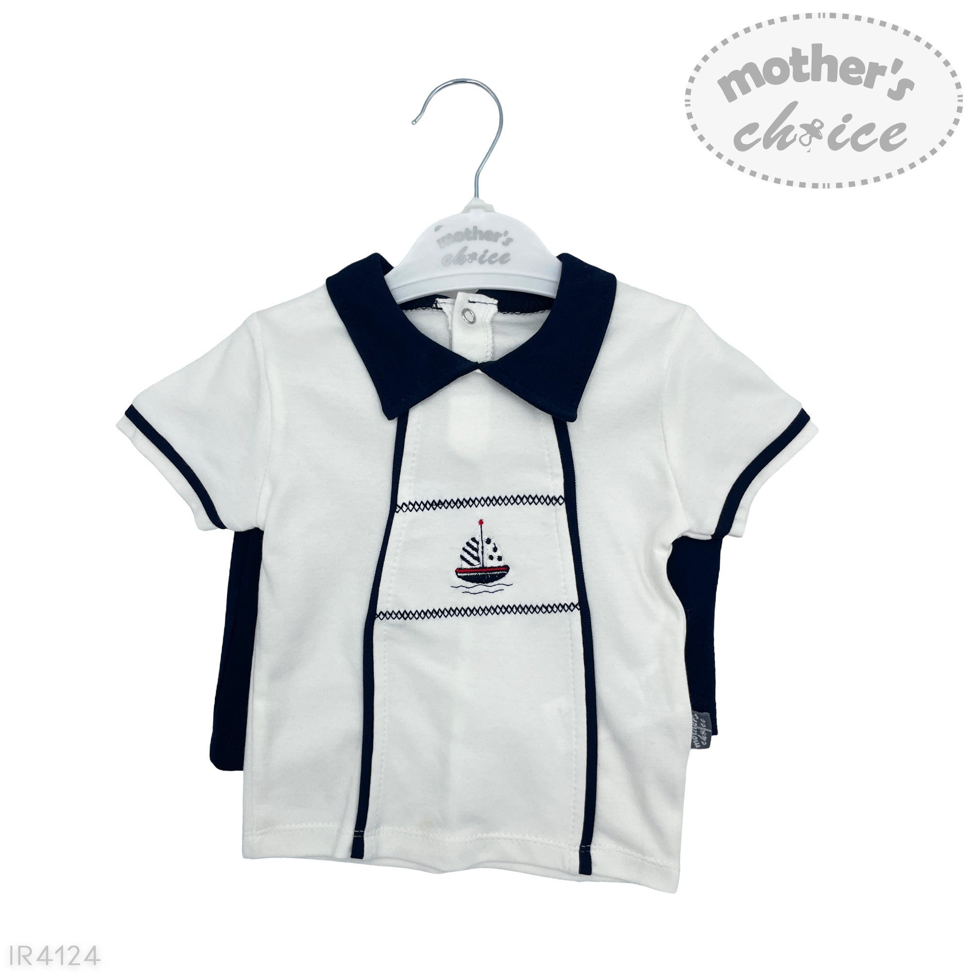 Mothers Choice  Boys 2Piece Sailor Navy