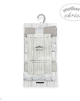 Mothers Choice  6 Pack Washcloth Set Grey Safari